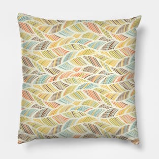 Abstract Feathers Pillow