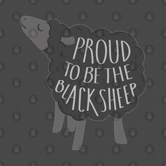 Proud to be black sheep by Catfactory