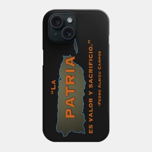 Pedro Albizu Campos quote Phone Case