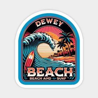 Dewey Beach Surf Magnet