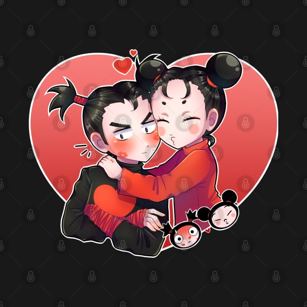 Pucca x Garu Heart by Nadi-chan16