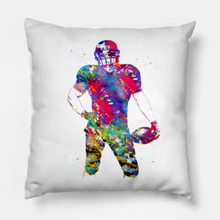 American Football Player Pillow