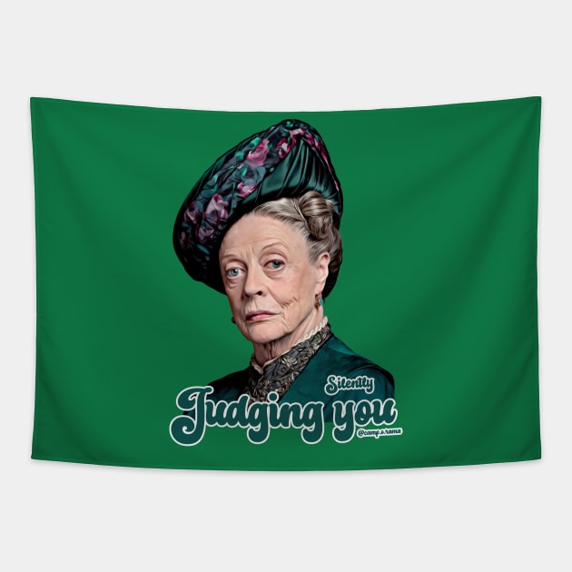 Maggie Smith Tapestry by Camp.o.rama