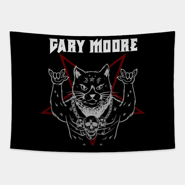 GARY MOORE MERCH VTG Tapestry by rackoto