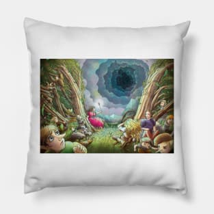 Lucinda and the Vortex Pillow