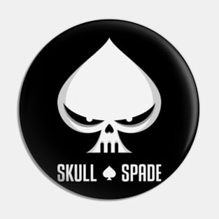 Skull Spade Pin