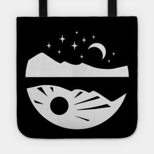 sun and moon Tote