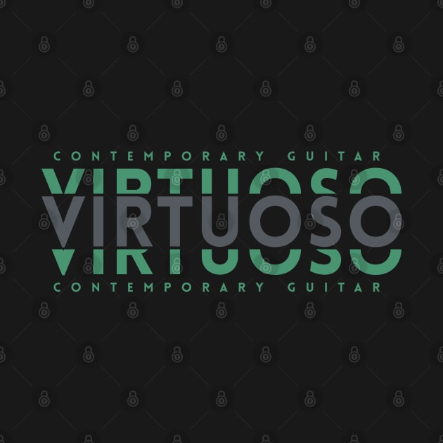Contemporary Guitar Virtuoso Dark Green by nightsworthy