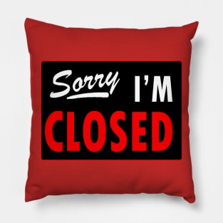 Closed Pillow