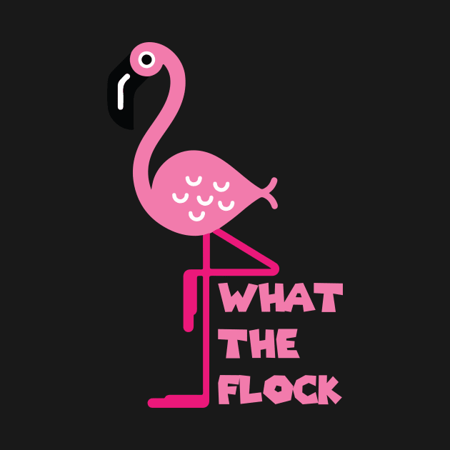 What the flock - Flamingo by Imutobi