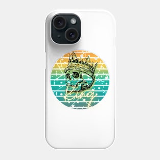 The miami skull king Phone Case