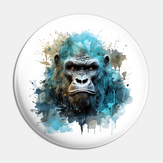 gorilla Pin by lets find pirate