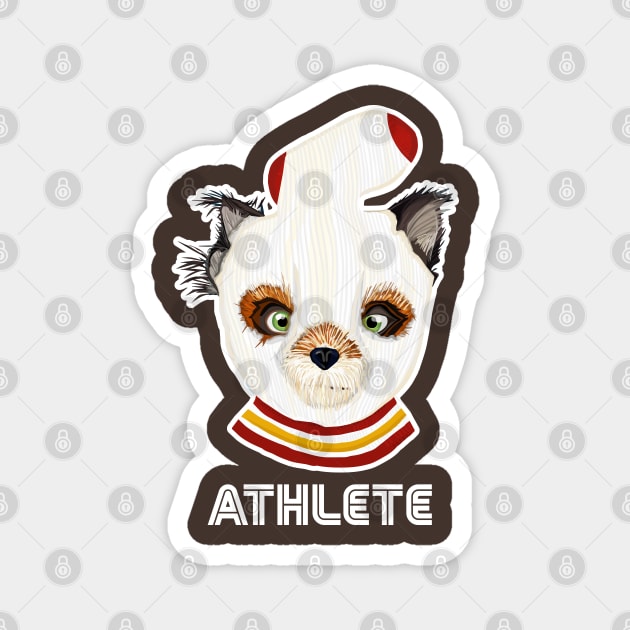 Fantastic Mr Fox - Ash - Athlete - Barn Shirt USA Magnet by Barn Shirt USA