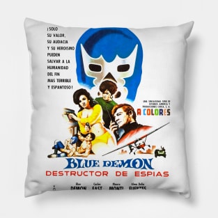 Blue Demon Pillow