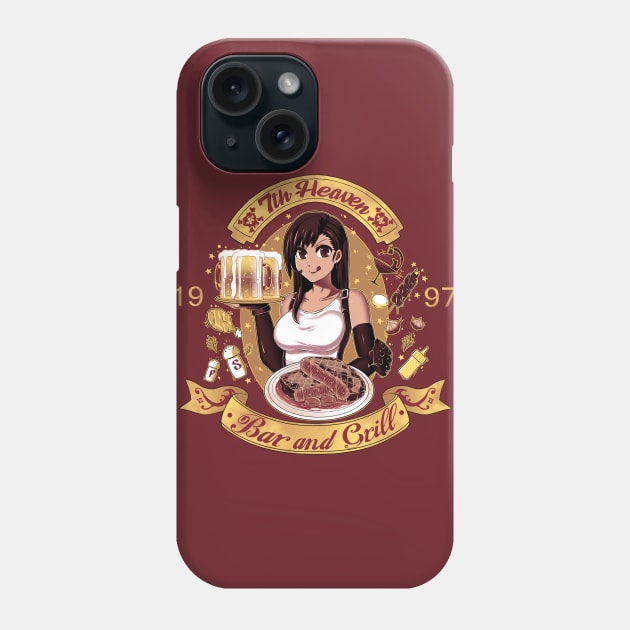 7th heaven bar and grill Phone Case by CoinboxTees