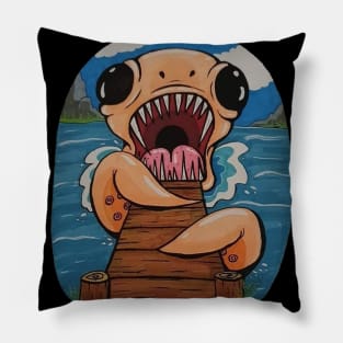 Lake monster Pillow