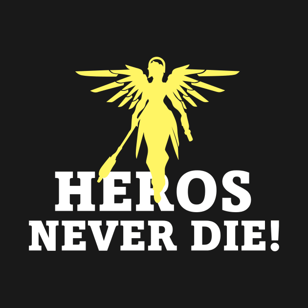 HEROS NEVER DIE! Overwatch Mercy by Ori