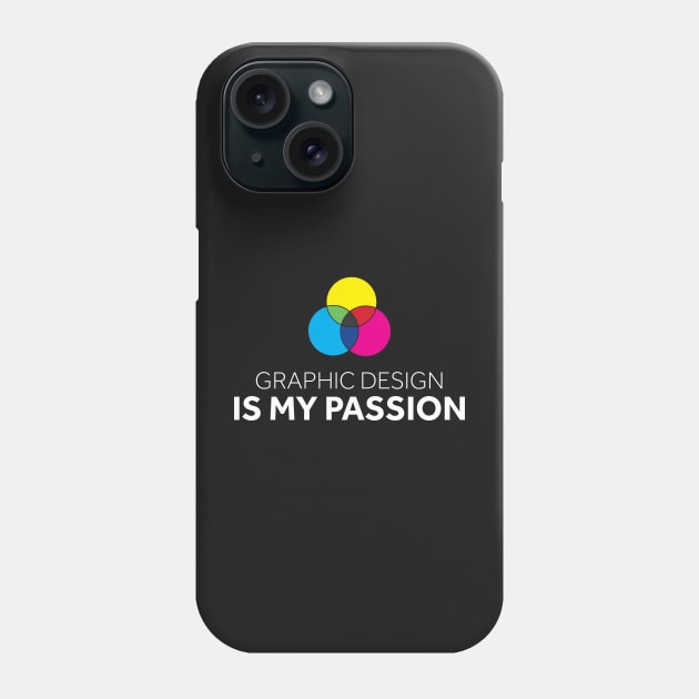 Graphic Design is My Passion Phone Case by murialbezanson