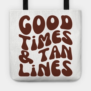 Good Times and Tan Lines | Boho Summer Vacation Tote