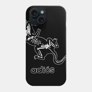 ADIOS RAT black Phone Case