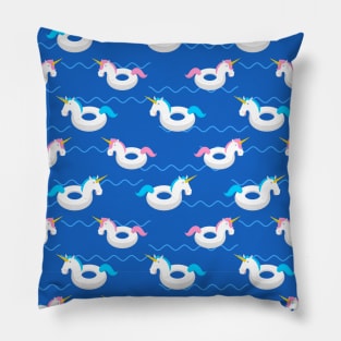 Unicorn Pool Party Pillow