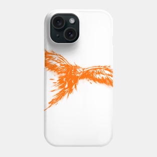 Phoenix, Mythical Firebird- Orange Version Phone Case