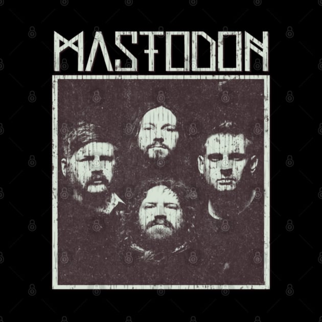 Mastodon grunge vintage 90s by The Inspire Cafe