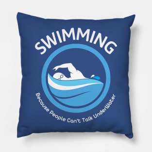 Love to Swim: Reason #1 Pillow