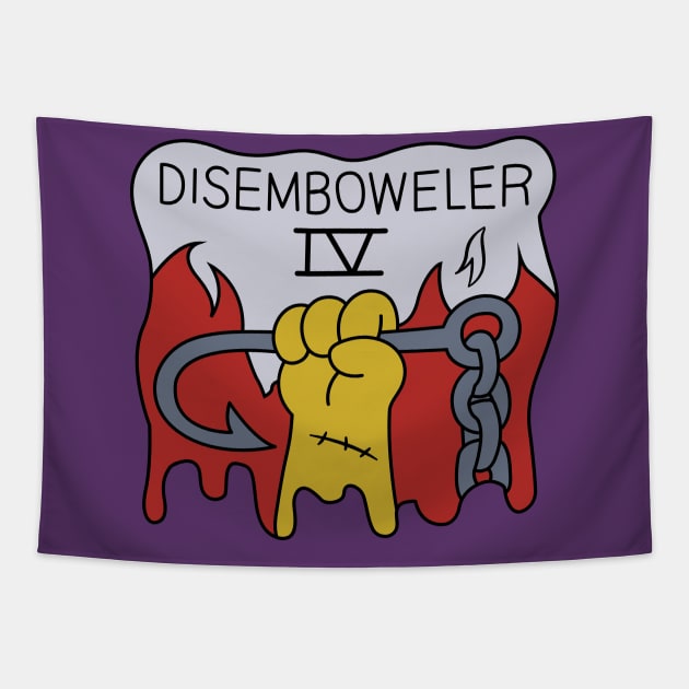 Disemboweler IV Tapestry by tvshirts