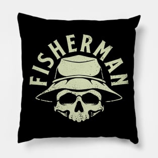 Fisherman Vintage Design Pillow