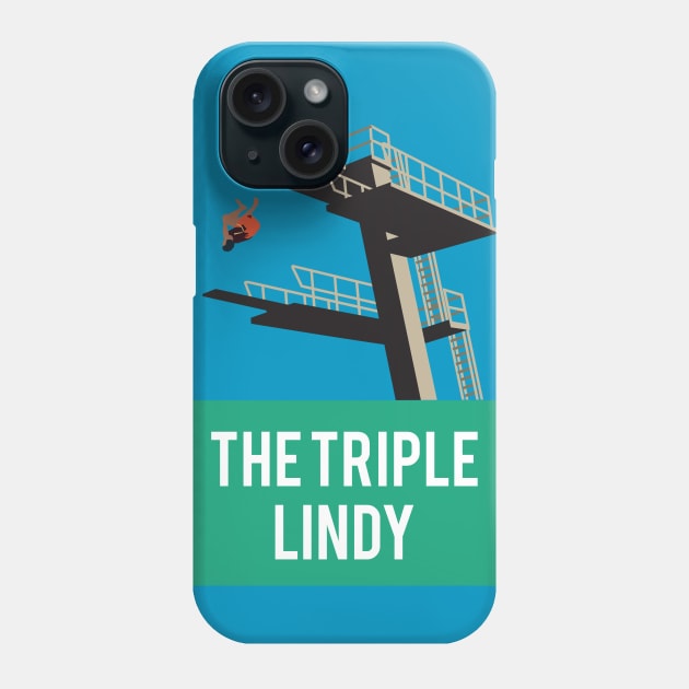 The Triple Lindy Phone Case by DavidLoblaw