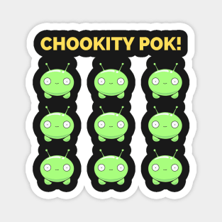 Final Space Mooncake Chookity Pok - Funny Magnet