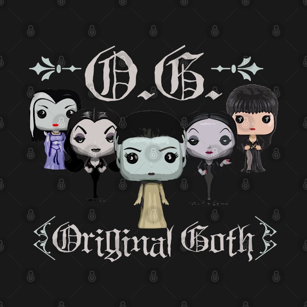 Original Goth Girls (variant 1 of 3) by woodsman