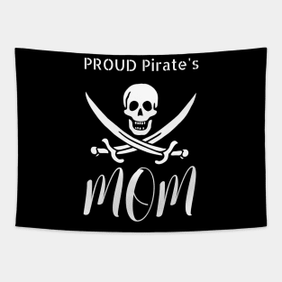 Proud Pirate's Mom Tapestry