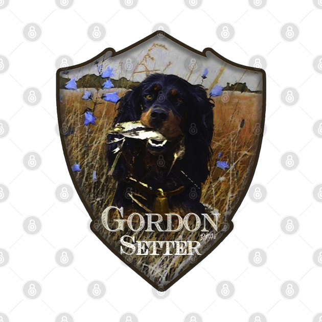 Setter Gordon , woodcock hunting by German Wirehaired Pointer 