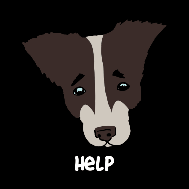 help. sad dog by Karl_The_Faun