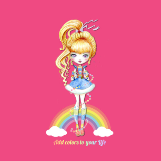 Rainbow Brite Doll Rainbow Brite T Shirt Teepublic