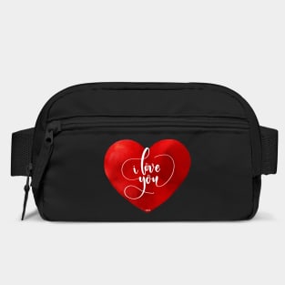 I love you heart t-shirt Bag