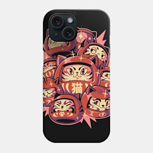 Daruma Cats Phone Case