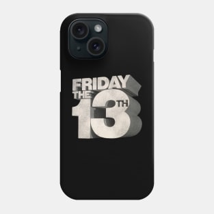 FRIDAY THE 13TH 3D Phone Case