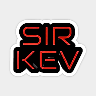 Sir Kev Logo Magnet