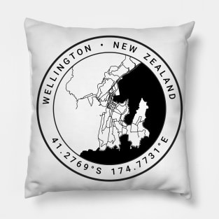 Wellington Map Pillow