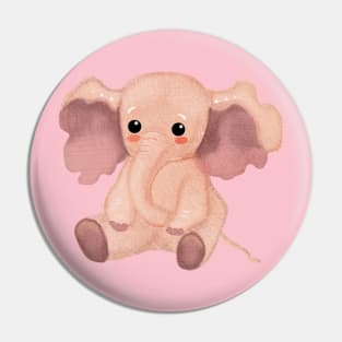 Elephant baby design Pin