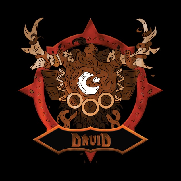 Druid Class - Crest by Sentinel777