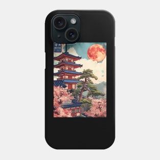 Tardis in Japan Phone Case