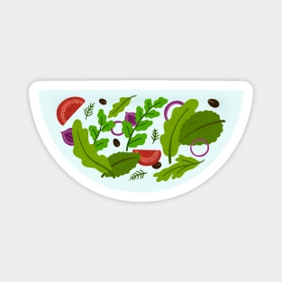 Salad Vegetables Fresh Magnet