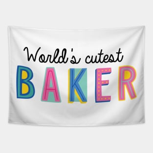 Baker Gifts | World's cutest Baker Tapestry