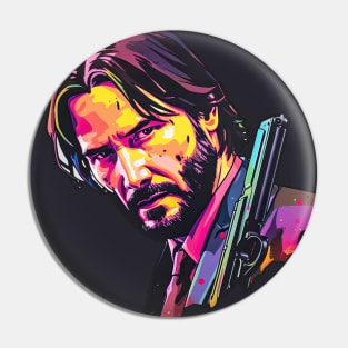 John Wick 4 Colorful Pin