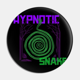 Hypnotic Snake Pin