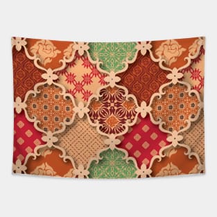 Moroccan Pattern (Decorative Border) Tapestry